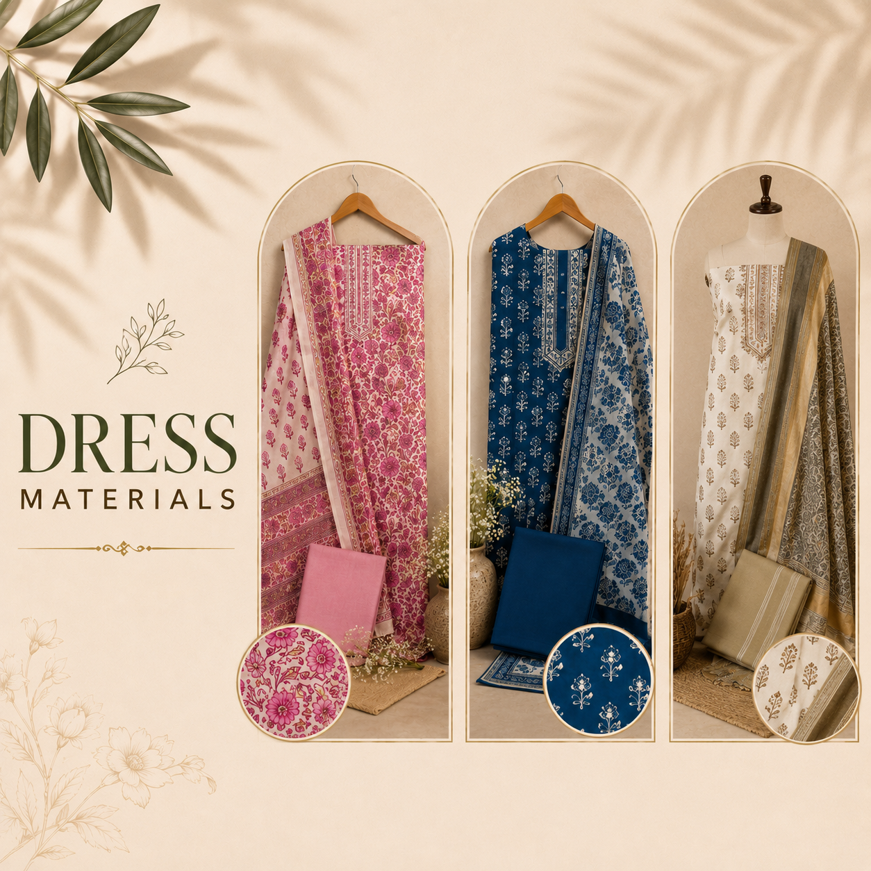 Madhubani Dress Materials 🧵