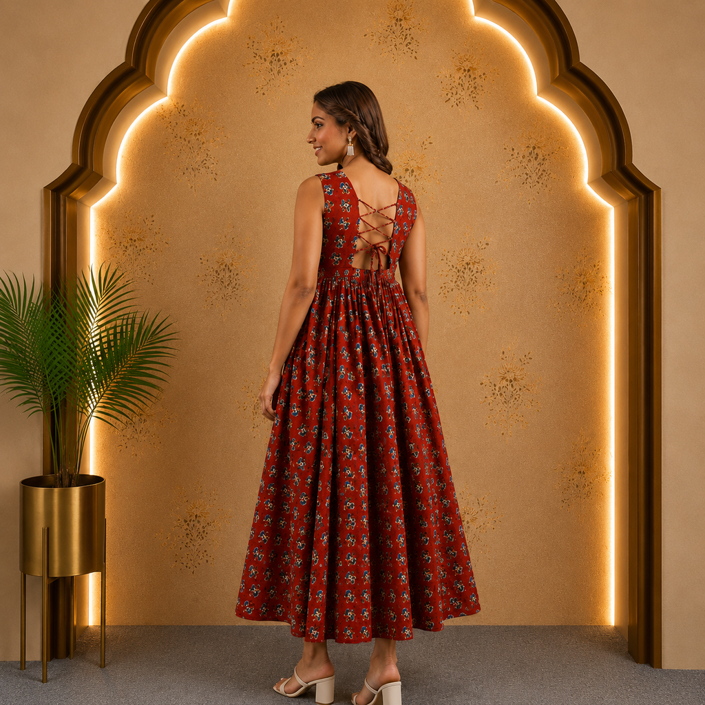 Red Maxi Dress