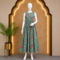 Light Sea Green Maxi Dress