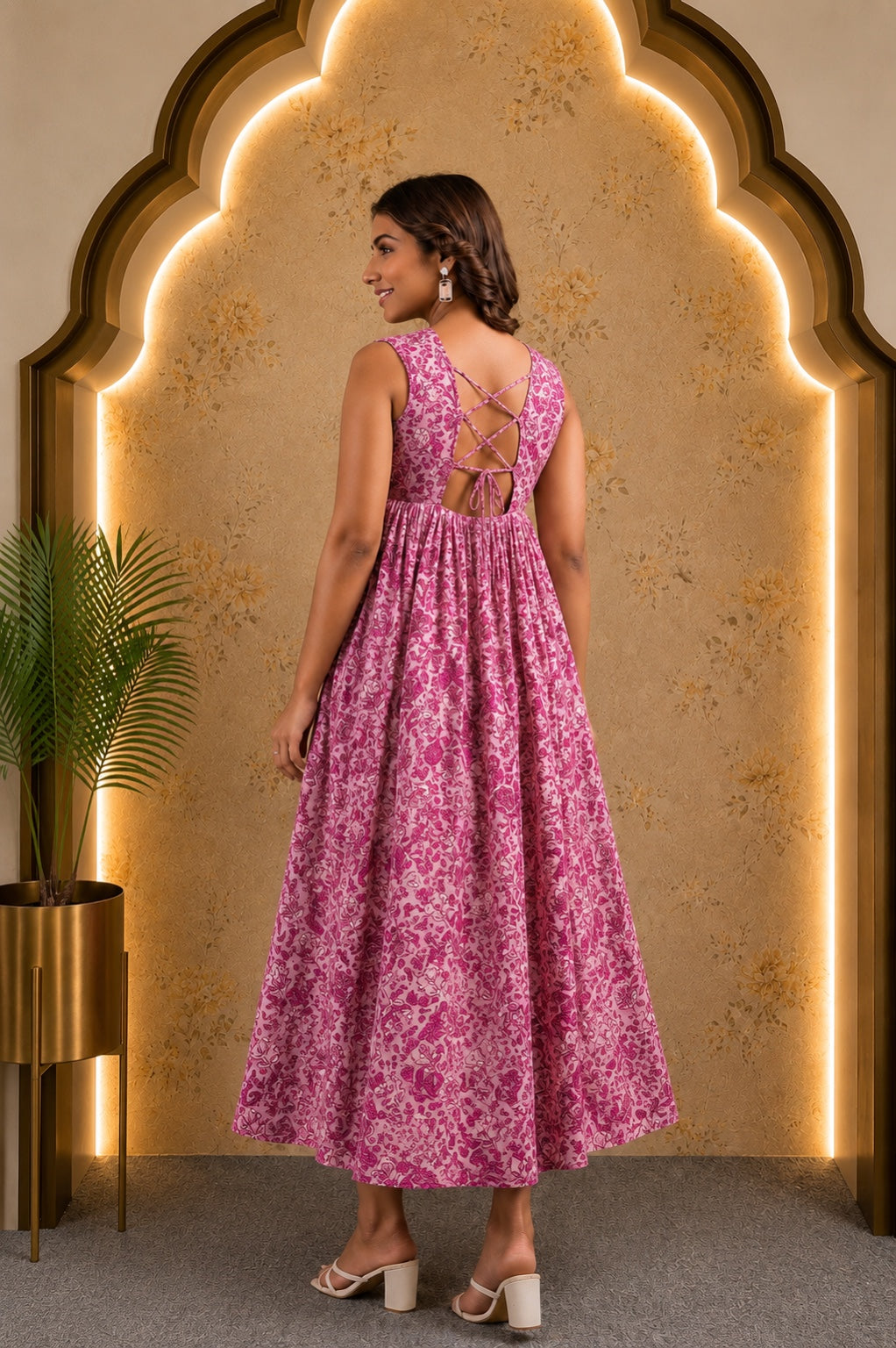 Pink Maxi Dress