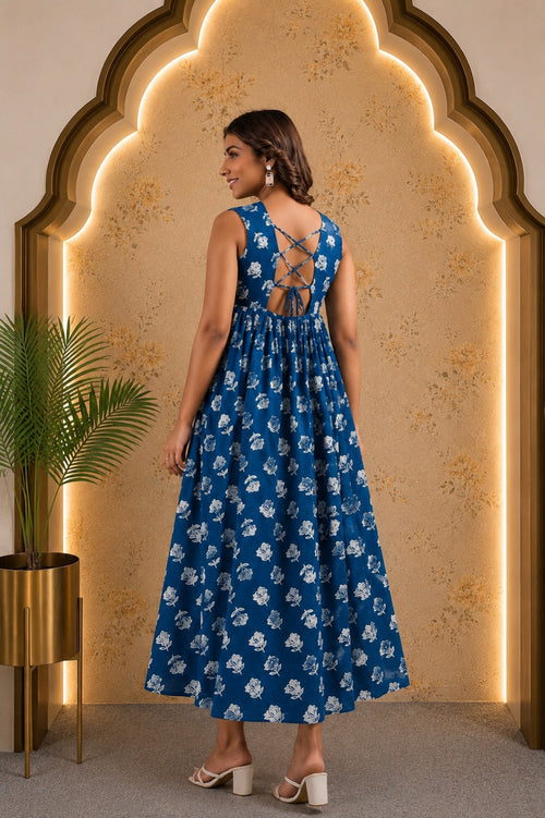 Blue Maxi Dress