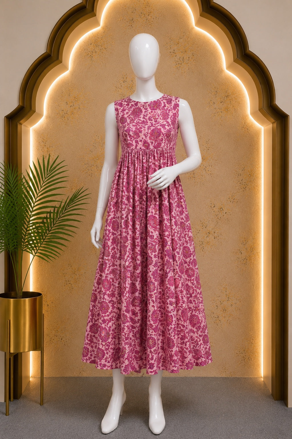 Pink Maxi Dress