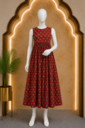 Red Maxi  Dress