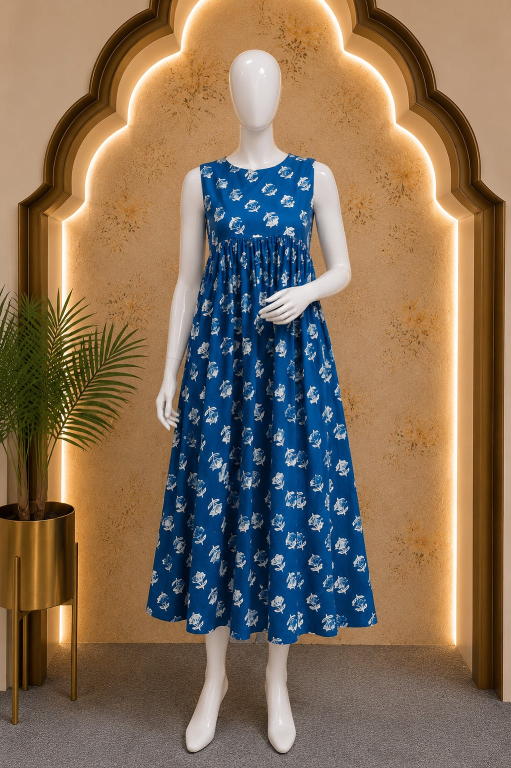 Blue Maxi Dress