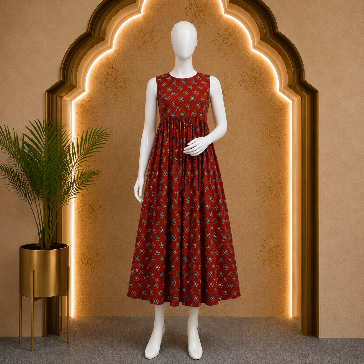 Red Maxi Dress